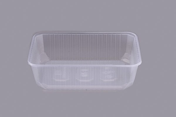 750GR DIKDORTGEN GIDA KABI ŞEFFAF PP - 600 ADET
